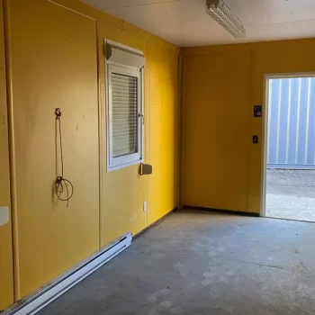 20ft shipping container mobile office exterior view