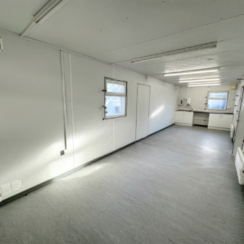 32ft x 10ft open plan canteen office for sale in Huntsville, Alabama