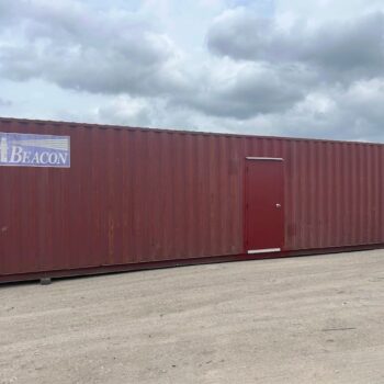 Used 40-foot shipping container for sale in Huntsville, Alabama