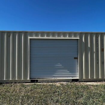 20-foot shipping container with roll-up door for sale in Huntsville, Alabama