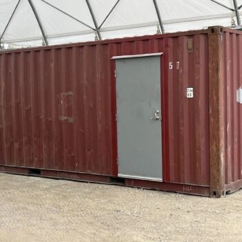 Used 20-foot shipping container for sale in Huntsville, Alabama